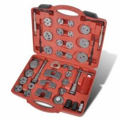 VidaXL Kit d'outils de filetage de piston d'étrier 40 pcs