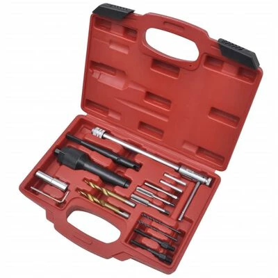 VidaXL Kit d'outils d'extraction bougie de préchauffage 16 pcs 3 VidaXL Kit d'outils d'extraction bougie de préchauffage 16 pcs
