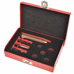 VidaXL Kit réparation filetage bougie de préchauffage 9 pcs M9x1,0 mm