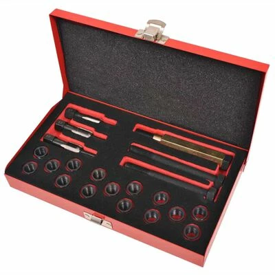 VidaXL Kit réparation filetage bougie de préchauffage 21pcs M12x1,25mm 3 VidaXL Kit réparation filetage bougie de préchauffage 21pcs M12x1,25mm