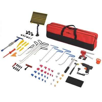 VidaXL Kit de débosselage sans peinture 80 pcs Acier inoxydable 3 VidaXL Kit de débosselage sans peinture 80 pcs Acier inoxydable
