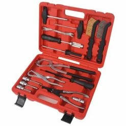 VidaXL Ensemble d'outils d'assemblage et d'entretien des freins 15 pcs