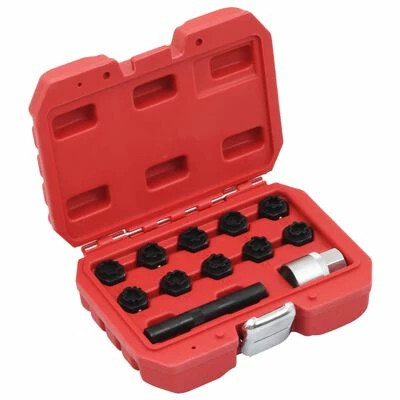 VidaXL Jeu de douilles de verrouillage de jante 12 pcs pour Mercedes 3 VidaXL Jeu de douilles de verrouillage de jante 12 pcs pour Mercedes