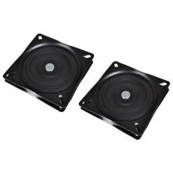 VidaXL Émerillons de siège de bateau 2 pcs Standard 160x160x2,5 mm