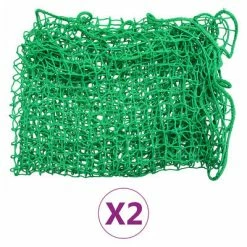 VidaXL Filets pour remorque 2 pcs 1,5 x 2,2 m PP