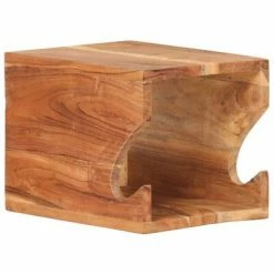 VidaXL Support mural de vélos 35x25x25 cm Bois d'acacia massif