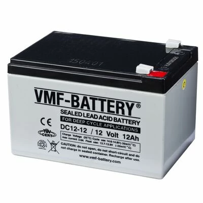 Batterie AMG VMF à décharge profonde 12 V 12 Ah DC12-12 3 Batterie AMG VMF à décharge profonde 12 V 12 Ah DC12-12
