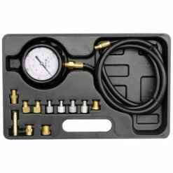 YATO Kit testeur de pression de l'huile YT-73030 en métal 12 pièces