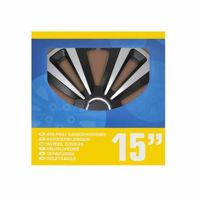 ProPlus Enjoliveurs Terra Argenté et noir 15" 4 pcs 3 ProPlus Enjoliveurs Terra Argenté et noir 15" 4 pcs