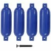 VidaXL Pare-choc de bateau 4 pcs Bleu 51x14 cm PVC -Entretien véhicules Soldes image 1 92377