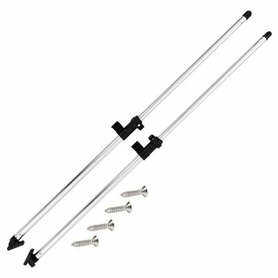 VidaXL Poteaux de soutien de dessus Bimini 2 pcs Aluminium 3 VidaXL Poteaux de soutien de dessus Bimini 2 pcs Aluminium
