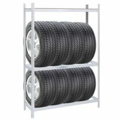 VidaXL Support pour pneus 795 kg Acier -Entretien véhicules Soldes image 2 142361