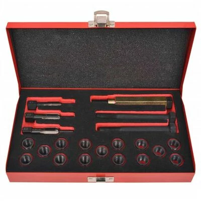 VidaXL Kit réparation filetage bougie de préchauffage 21pcs M12x1,25mm 4 VidaXL Kit réparation filetage bougie de préchauffage 21pcs M12x1,25mm – Image 2
