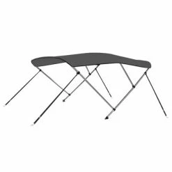 VidaXL Auvent bimini à 3 arceaux Anthracite 183x180x137 cm