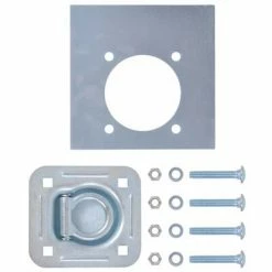 VidaXL Anneau d'arrimage pour remorque 6 pcs Acier galvanisé 2000 kg -Entretien véhicules Soldes image 3 142674