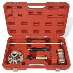 VidaXL Extracteur hydraulique de moyeu de roue avec kit de marteau 10t -Entretien véhicules Soldes image 3 210200