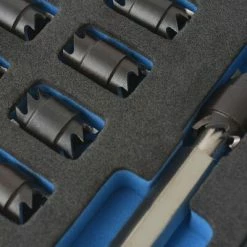 VidaXL Set de coupe-soudure par points Acier rapide 13 pièces -Entretien véhicules Soldes image 3 210387