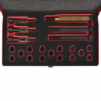 VidaXL Kit réparation filetage bougie de préchauffage 21pcs M12x1,25mm 5 VidaXL Kit réparation filetage bougie de préchauffage 21pcs M12x1,25mm – Image 3