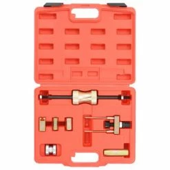 VidaXL Kit d'outils d'extraction d'injecteur laser Acier au carbone -Entretien véhicules Soldes image 3 210516
