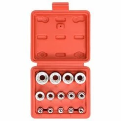 VidaXL Ensemble de douilles de type E 14 pcs -Entretien véhicules Soldes image 3 210670