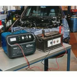 Draper Tools Chargeur de batterie 30,5x29x21,5 cm 12/24 V 30 A -Entretien véhicules Soldes image 3 429539