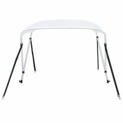 VidaXL Auvent bimini à 2 arceaux Blanc 180x150x110 cm 10 VidaXL Auvent bimini à 2 arceaux Blanc 180x150x110 cm -Entretien véhicules Soldes image 3 93125