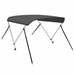 VidaXL Auvent bimini à 2 arceaux Anthracite 180x150x110 cm -Entretien véhicules Soldes image 3 93131