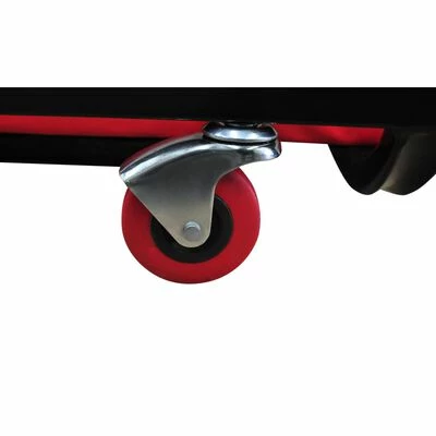 VidaXL Chariot de visite réglable avec 6 roulettes 6 VidaXL Chariot de visite réglable avec 6 roulettes – Image 4