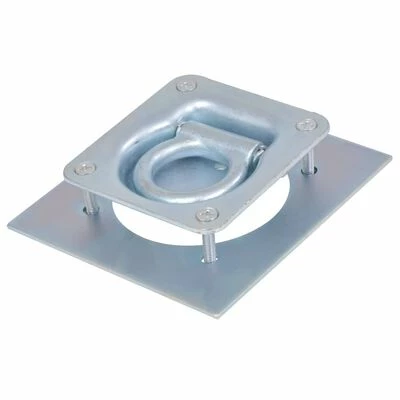 VidaXL Anneau d'arrimage pour remorque 6 pcs Acier galvanisé 2000 kg 6 VidaXL Anneau d'arrimage pour remorque 6 pcs Acier galvanisé 2000 kg – Image 4