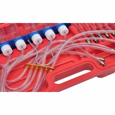 VidaXL Débimètre pour injecteur commun diesel avec jeu d'adaptateurs 6 VidaXL Débimètre pour injecteur commun diesel avec jeu d'adaptateurs – Image 4