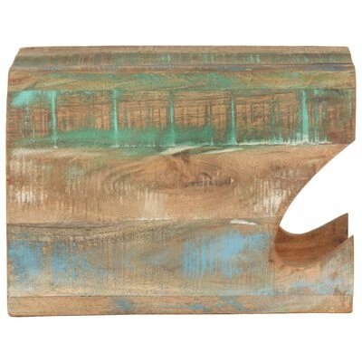 VidaXL Support mural de vélos 35x25x25 cm Bois de récupération massif 6 VidaXL Support mural de vélos 35x25x25 cm Bois de récupération massif – Image 4