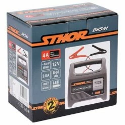 Sthor Chargeur de batterie avec LED 12V 4A 60Ah 9 Sthor Chargeur de batterie avec LED 12V 4A 60Ah -Entretien véhicules Soldes image 4 434376