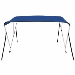 VidaXL Auvent bimini à 3 arceaux Bleu 183x140x137 cm -Entretien véhicules Soldes image 4 92363