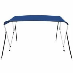 VidaXL Auvent Bimini à 3 arceaux Bleu 183x180x137 cm -Entretien véhicules Soldes image 4 92365