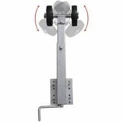 VidaXL Support à double rouleau pour remorque de bateau 2 pcs 59-84 cm -Entretien véhicules Soldes image 5 141553