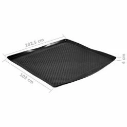 VidaXL Tapis de coffre de voiture Audi A4 Sedan (2007-2014) Caoutchouc -Entretien véhicules Soldes image 5 150470