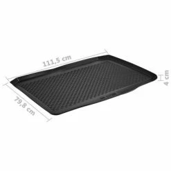 VidaXL Tapis de coffre auto Renault Megane (2016-) Caoutchouc -Entretien véhicules Soldes image 5 150530