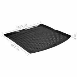 VidaXL Tapis de coffre de voiture Seat Leon Combi (2013-) Caoutchouc -Entretien véhicules Soldes image 5 150534