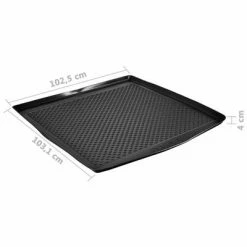 VidaXL Tapis de coffre Skoda Octavia I Liftback (1996-2010) Caoutchouc -Entretien véhicules Soldes image 5 150545