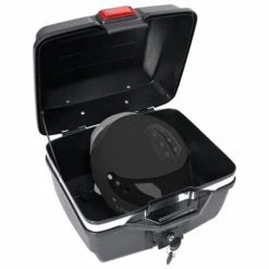 VidaXL Boîte de moto 24 L pour un seul casque -Entretien véhicules Soldes image 5 150673