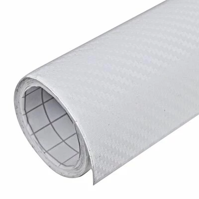 VidaXL Films 3D de voiture 2 pcs Blanc 100x150 cm+50x150 cm 7 VidaXL Films 3D de voiture 2 pcs Blanc 100x150 cm+50x150 cm – Image 5