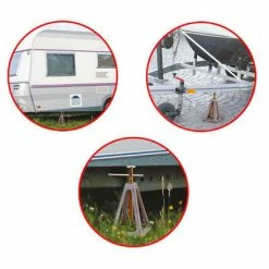 Jeu de chandelle de levage en aluminium ProPlus 4 pcs -Entretien véhicules Soldes image 5 404044