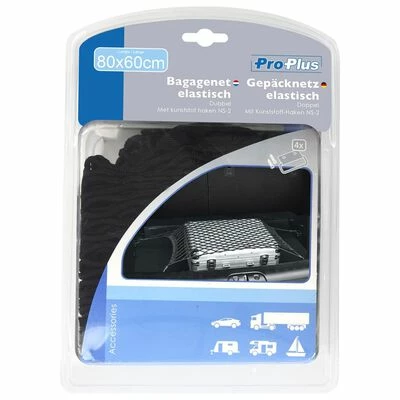 ProPlus Filet à bagages double Élastique 80 x 60 cm 7 ProPlus Filet à bagages double Élastique 80 x 60 cm – Image 5