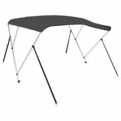 VidaXL Auvent bimini à 3 arceaux Anthracite 183x140x137 cm -Entretien véhicules Soldes image 5 93133