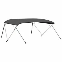 VidaXL Auvent Bimini à 4 arceaux Anthracite 243x(230-244)x137 cm -Entretien véhicules Soldes image 5 93142