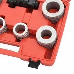 VidaXL Kit d'expandeur de tuyau 8 pcs Acier au carbone et aluminium 13 VidaXL Kit d'expandeur de tuyau 8 pcs Acier au carbone et aluminium -Entretien véhicules Soldes image 6 210463