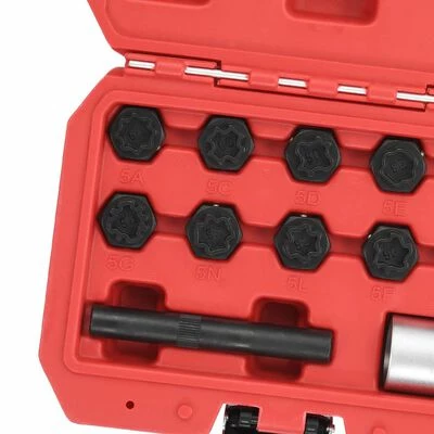 VidaXL Jeu de douilles de verrouillage de jante 12 pcs pour Mercedes 8 VidaXL Jeu de douilles de verrouillage de jante 12 pcs pour Mercedes – Image 6