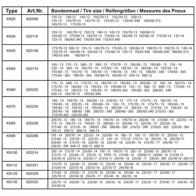 ProPlus Chaîne antidérapante de voiture 2 pcs 12 mm KN60 8 ProPlus Chaîne antidérapante de voiture 2 pcs 12 mm KN60 – Image 6