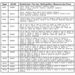 ProPlus Chaîne antidérapante de voiture 2 pcs 12 mm KN70 -Entretien véhicules Soldes image 6 401263