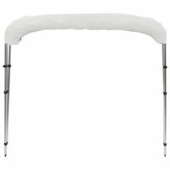 VidaXL Auvent bimini à 3 arceaux Blanc 183x140x137 cm -Entretien véhicules Soldes image 6 92359